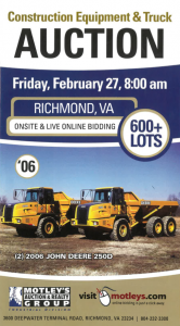 Image for 600+ Lot Construction Equip. & Trucks